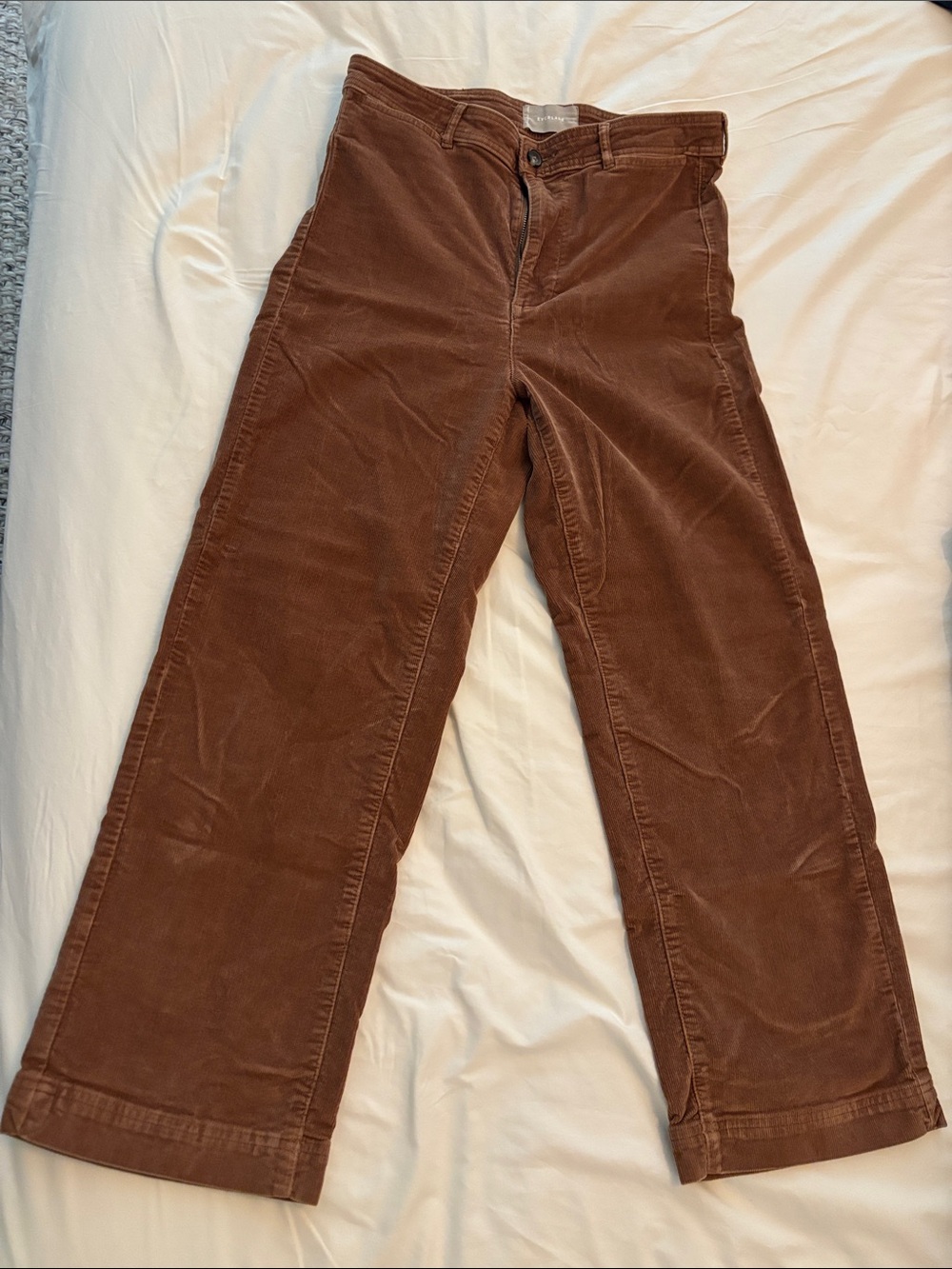 Everlane wide leg corduroy